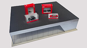 Audi Center Fertigmodell 